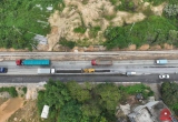 进度过半！省道205线北流隆盛至平旦村段公路改建工程 （含朱砂罗大桥）跑出“加速度”