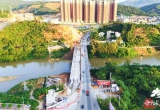 新进展！北流这座大桥桥面连接道路拓宽工程开工