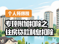 【个人所得税】专项附加扣除之住房贷款利息扣除政策问答